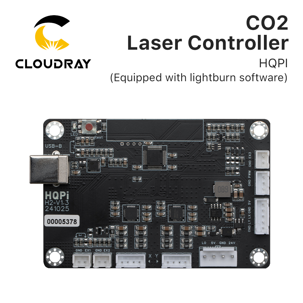 Industrial Laser Blasting - Cloudray CO2 Laser Controller HQPI High