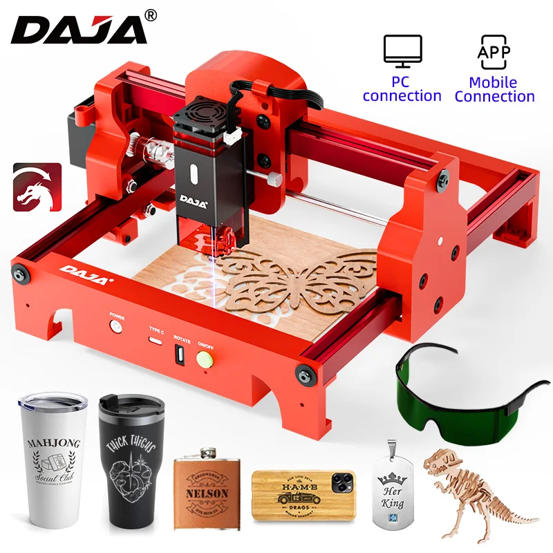Industrial Laser Blasting - DAJA A7 Laser Engraver 5W Mini