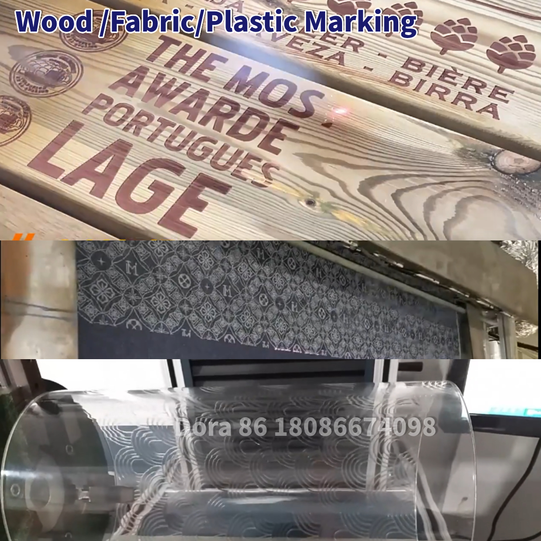 Industrial Laser Printing Machine - CO2 Laser Marking Machine Bottle Expiry