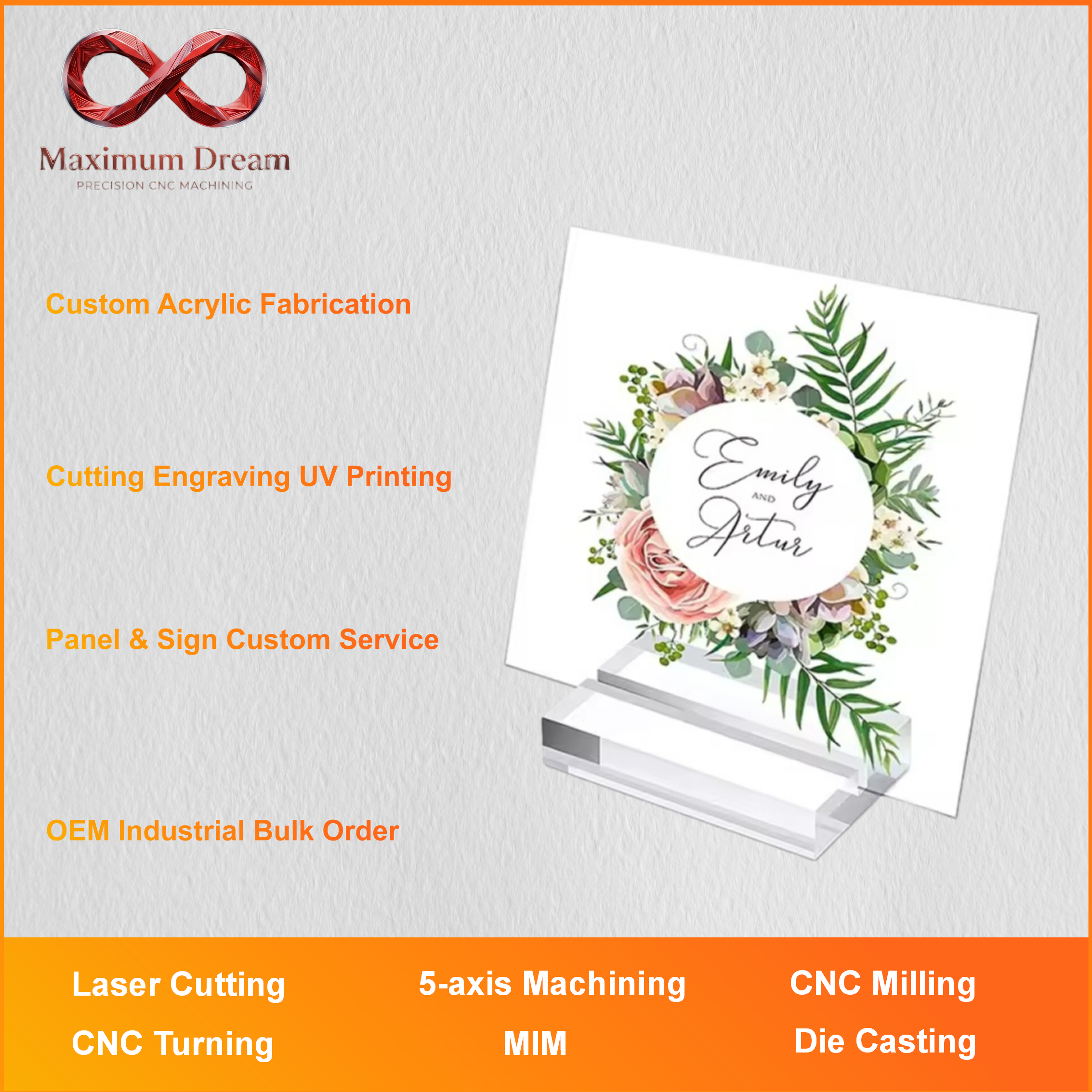 Custom Acrylic Fabrication Las - Industrial Laser Printing review and price