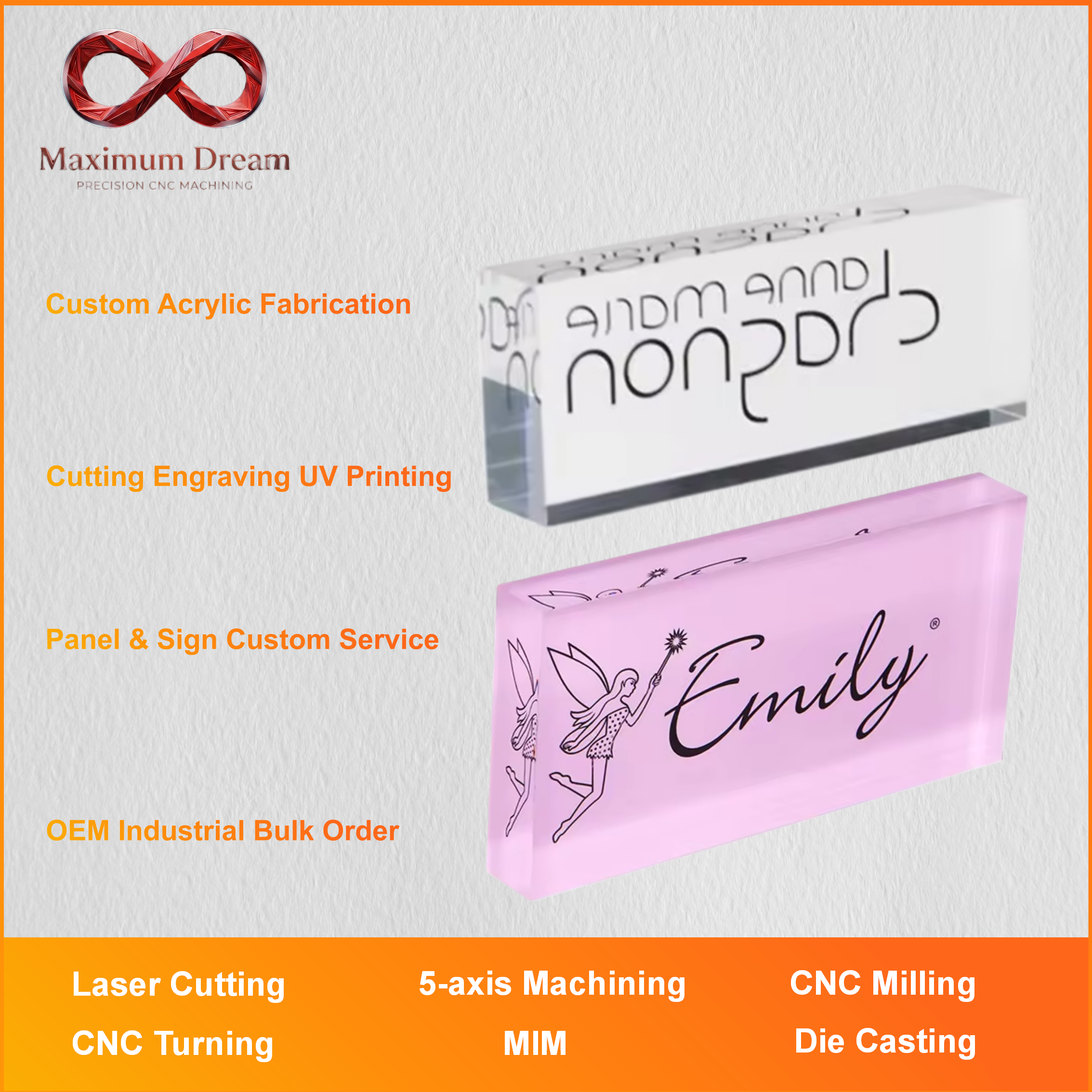 Custom Acrylic Fabrication Las - Industrial Laser Printing review and price