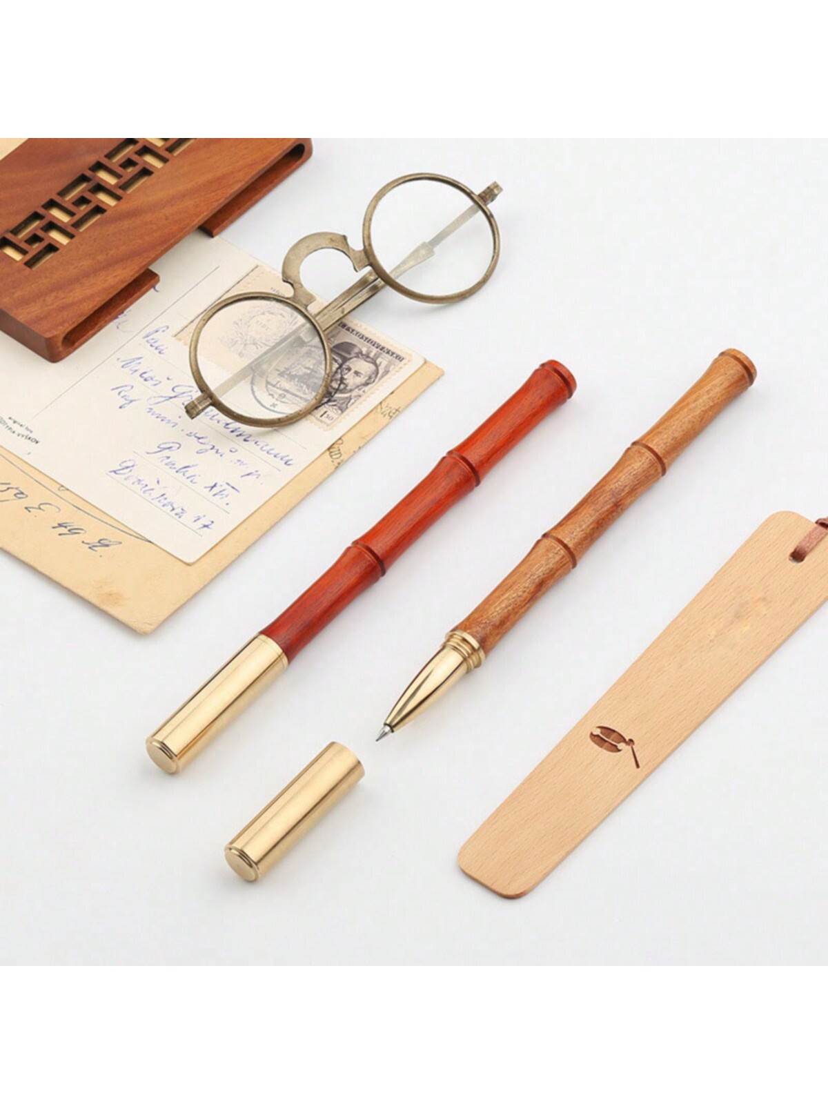 Solid Wood Gel Pen | Business  - Industrial Laser Pen review and price