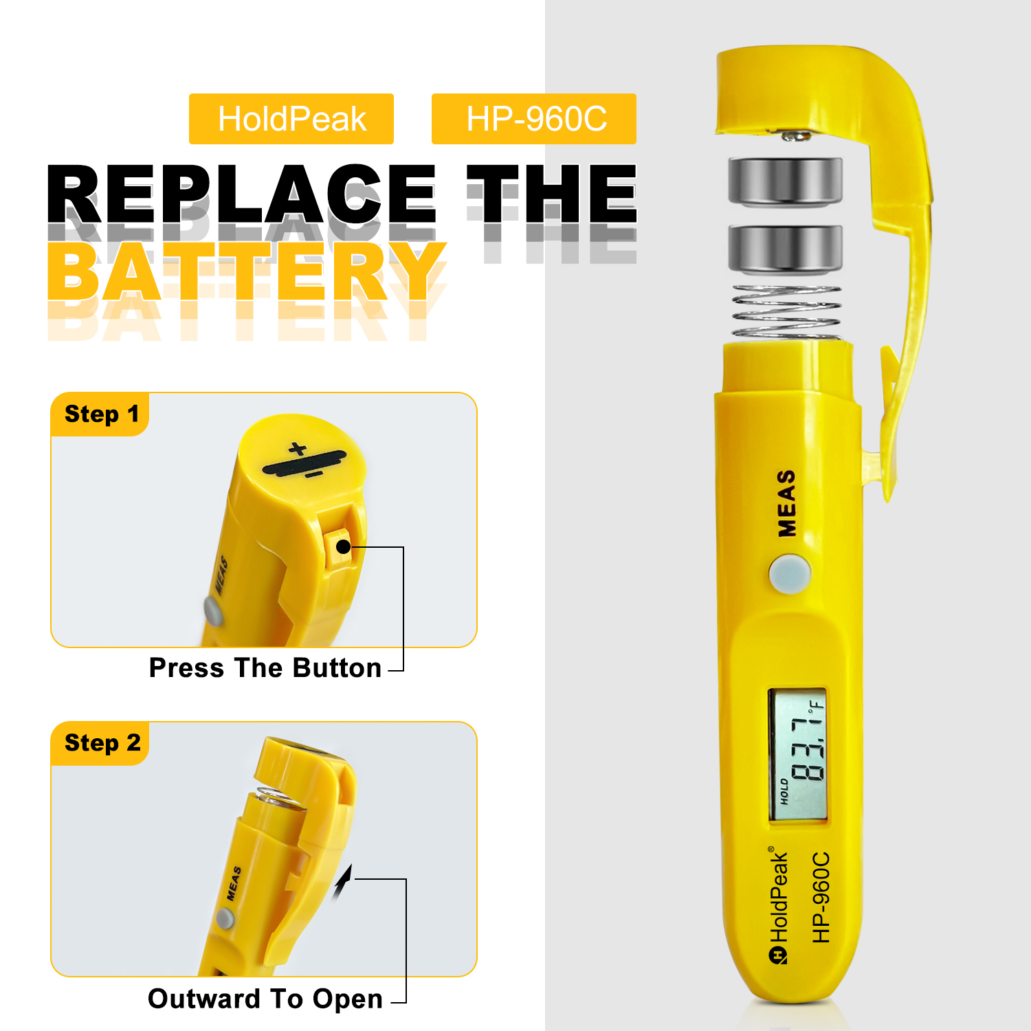 HoldPeak-Portable Digital Non- - Industrial Laser Pen review and price
