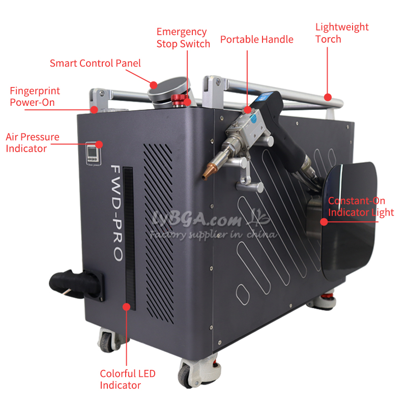 LY LASER A08 Mini Air-cooled H - Fiber Laser Cutting Machine review and price