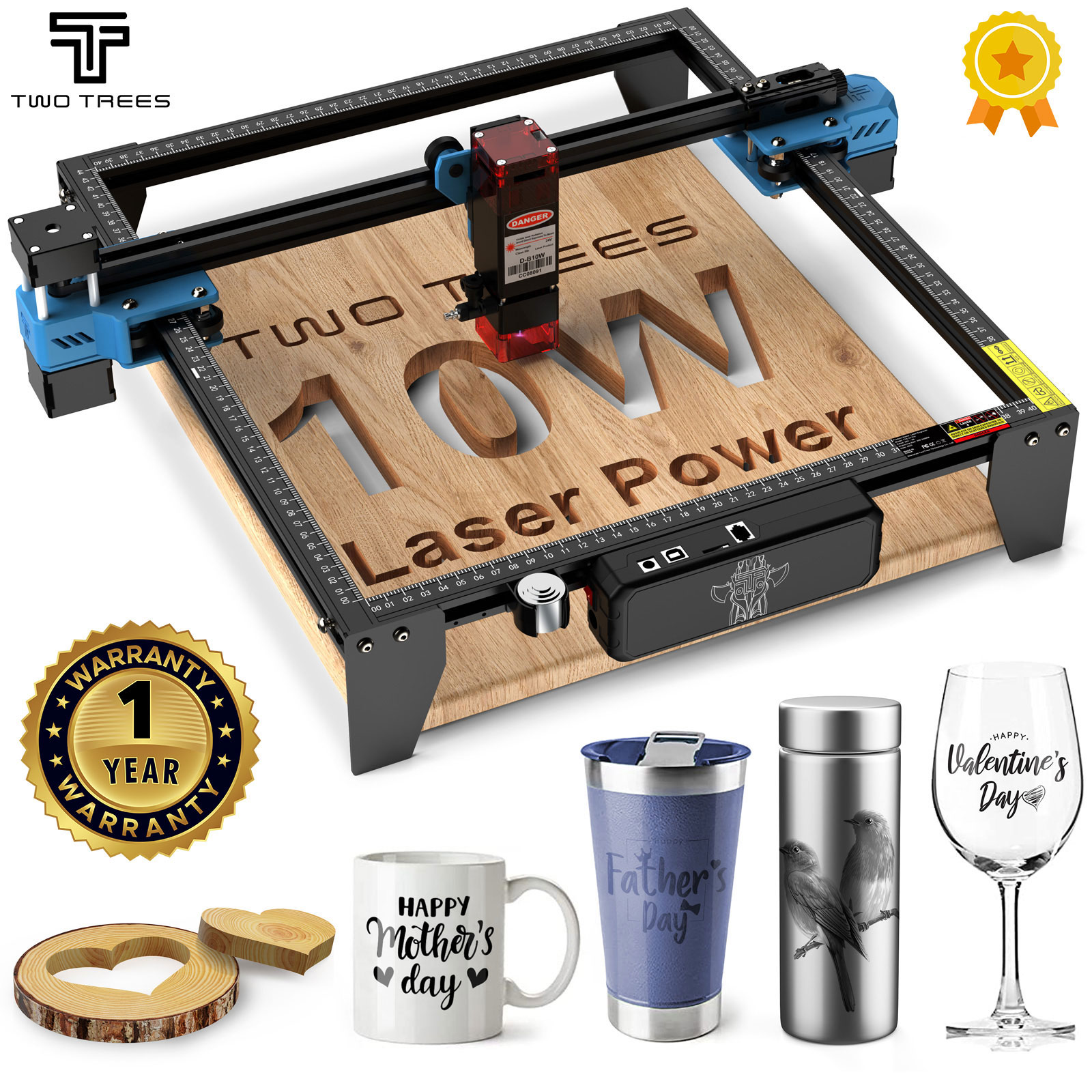 TwoTrees TTS-10 Pro 80W Laser  - Industrial Laser Printing Machine review and price