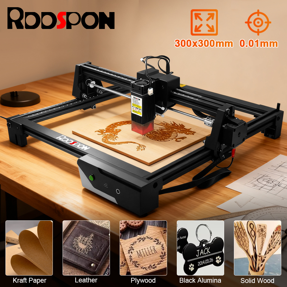 RDDSPON Wood Router Engraving  - Industrial Laser Printing Machine review and price