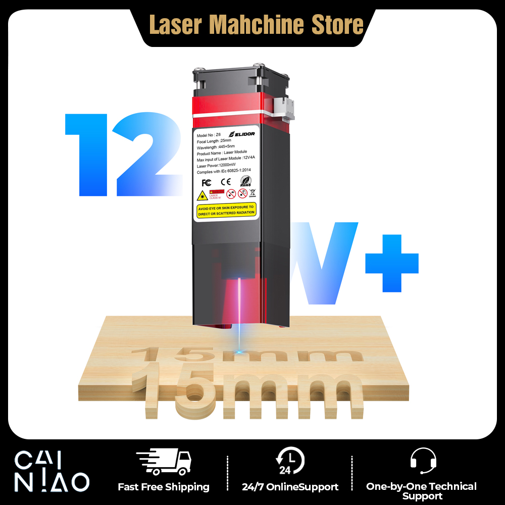 ELIDOR Z6 6W/12W Laser Module  - Fiber Laser Cutting Machine review and price