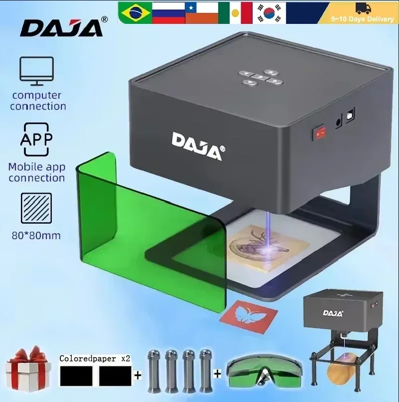 DAJA DJ6 Laser Engraver Diy La - Industrial Laser Printing Machine review and price
