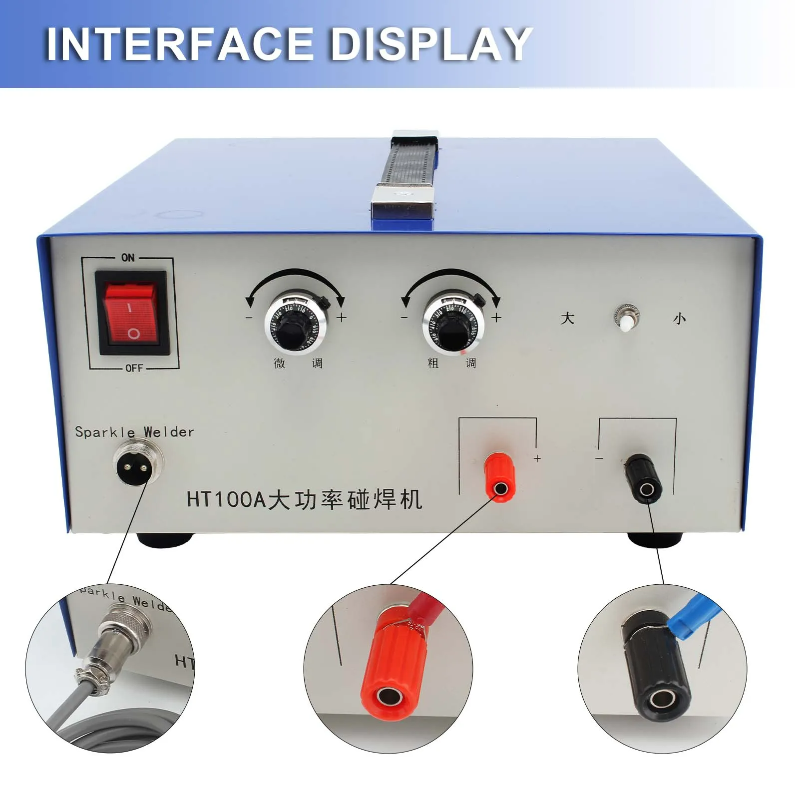 100A Spot Welding Machine Jewe - Industrial Laser Repair review and price