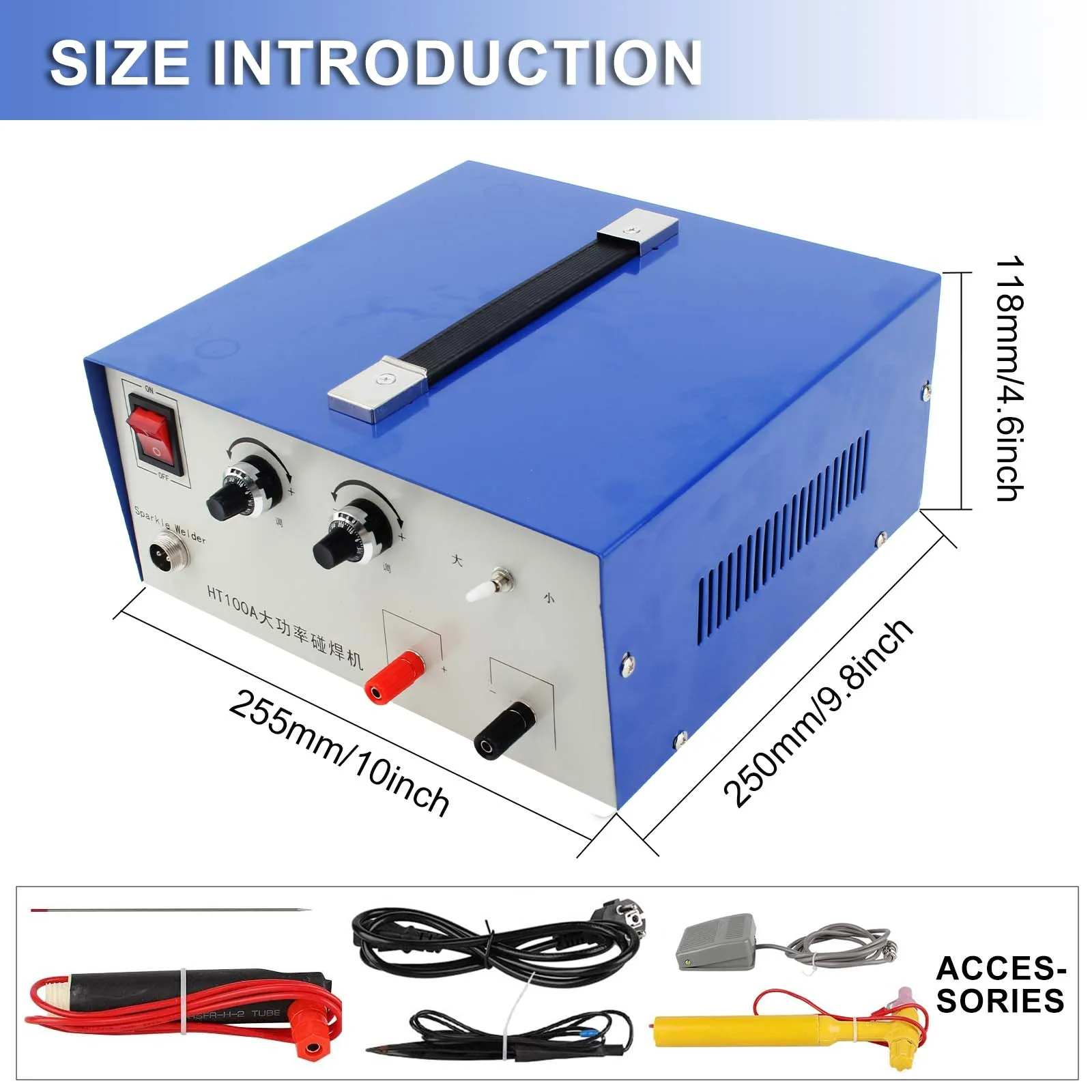 100A Spot Welding Machine Jewe - Industrial Laser Repair review and price