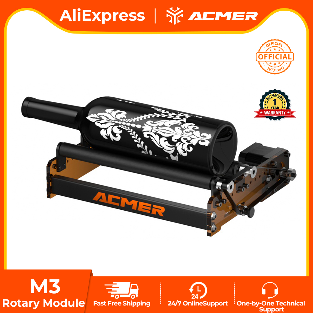ACMER M3 Laser Rotary Roller 3 - Fiber Laser Cutting Machine review and price